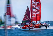 Team Emirates GBR gewinnt SailGP - Jens Büttner/dpa