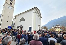 Trauerfeier f&uuml;r get&ouml;tetem Jogger - Provinzregierung Trentino/dpa