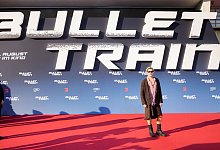 Der US-Schauspieler Brad Pitt kommt zur Deutschlandpremiere des Kinofilms &laquo;Bullet Train&raquo; nach Berlin. - Christoph Soeder/dpa