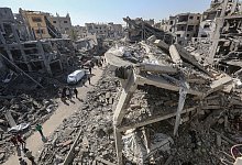 Nahostkonflikt - Gaza-Stadt - Omar Ashtawy/APA Images via ZUMA Press Wire/dpa