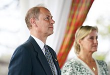 Prinz Edward und Herzogin Sophie - Joe Giddens/PA Wire/dpa