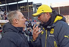 Christian Streich und Jürgen Klopp - Uli Deck/dpa