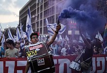 Antiregierungsproteste in Israel - Ilia Yefimovich/dpa