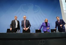 Nach dem Koalitionsausschuss - Kay Nietfeld/dpa