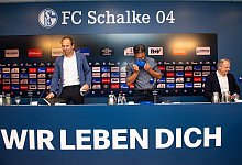 Schalke-PK - Foto: Guido Kirchner/dpa