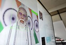 KI im indischen Wahlkampf - Himanshu Sharma/dpa