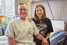 Auf Social Media lobte Melina Sophie vergangenes Jahr den Pfleger Frank Schneider aus dem Krankenhaus Bad Oeynhausen und erreichte damit Millionen. Aktionen wie diese wird es in Zukunft wohl nicht mehr geben. - (Archivbild): Heidi Froreich