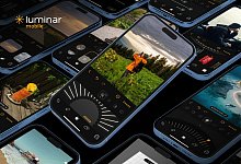 Luminar Mobile App auf einem Smartphone - Skylum, Luminar Mobile/dpa-tmn