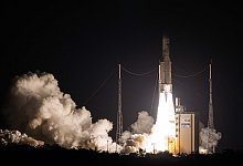 Ariane-5-Trägerrakete - Jody Amiet/AFP/dpa