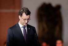 Zentrale Gedenkfeier zum Jahrestag der Flut-Katastrophe - Rolf Vennenbernd/dpa