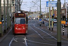 Straßenbahn der Linie 1 in Scheveningen - Bernd F. Meier/dpa-tmn