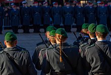 Feierliches Gelöbnis von Rekruten der Bundeswehr - Klaus-Dietmar Gabbert/dpa