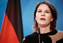 Au&szlig;enministerin Baerbock - Carsten Koall/dpa