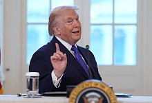 US-Pr&auml;sident Trump - Evan Vucci/AP/dpa