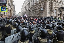 Nawalny-Proteste in Russland - Foto: Sergei Mikhailichenko/SOPA Images via ZUMA Wire/dpa