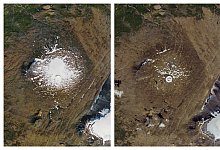 Isl&auml;ndischer Gletscher Okj&ouml;kull - Foto: AP