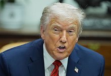 US-Pr&auml;sident Trump - Evan Vucci/AP/dpa