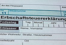 Erbschaftssteuer - Jens B&uuml;ttner/dpa