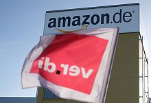 Die Gewerkschaft Verdi hat Beschäftigte von Amazon an mehreren Standorten zum Streik aufgerufen. - Sebastian Willnow/dpa-Zentralbild/dpa