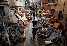 Nach den &Uuml;berschwemmungen in Spanien - Emilio Morenatti/AP/dpa