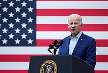 US-Pr&auml;sident Biden - Alex Brandon/AP/dpa