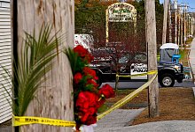 Nach Schusswaffenangriff in Maine - Matt York/AP/dpa