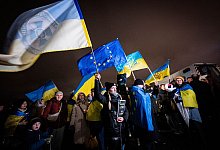 Solidaritätsdemonstration zu «1000 Tage russische Vollinvasion» - Benjamin Westhoff/dpa