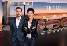 Andreas Wunn und Dunja Hayali, die Moderatoren des ZDF-Morgenmagzins. - Benno Kraehahn, Marcus H&ouml;hn/Retouching de Luxe/ZDF/dpa