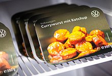 Volkswagen-Currywurst - Moritz Frankenberg/dpa
