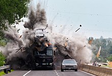 Eine Szene aus der Serie "Alarm f&uuml;r Cobra 11", die von Christoph Domanski inszeniert wurde. - Guido Engels