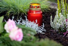 Diebstahl auf Friedhof - Sven Hoppe/dpa