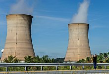 Atomkraftwerk Three Mile Island - Joe Hermitt/The Patriot-News/dpa