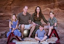Weihnachtskarte von Prinz William und seine Familie - Foto: Kensington Palace/PA Media/dpa