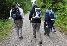 Wanderer - Foto: Patrick Seeger/dpa
