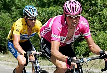 Jan Ullrich und Lance Armstrong - epa Gero Breloer/dpa