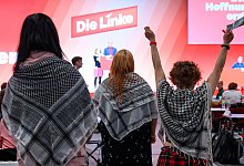 Bundesparteitag Die Linke - Hendrik Schmidt/dpa