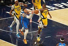 Indiana Pacers - Oklahoma City Thunder - Michael Conroy/AP/dpa
