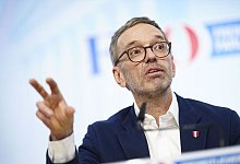 FP&Ouml;-Chef Herbert Kickl - Eva Manhart/apa/dpa