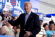 Wahlkampf in den USA - Biden bleibt im Rennen - Manuel Balce Ceneta/AP/dpa