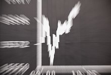 B&ouml;rsen-Chart - Foto: Sebastian Gollnow/dpa