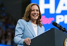 Wahlkampf in den USA - Kamala Harris - John Bazemore/AP