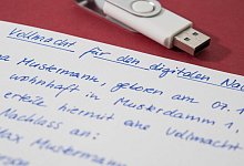 Vollmacht f&uuml;r den digitalen Nachlass - Foto: dpa