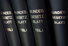 Bundesgesetzblatt - Foto: picture alliance / Peter Kneffel/dpa