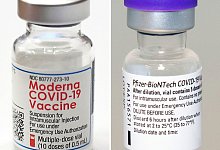 Impfstoffvergleich - Foto: Jessica Hill/Stefan Sauer/FR125654 AP//dpa