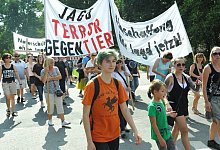 Demonstrationszug - Nicole Ellerbrake