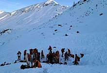 Acht Tote bei drei Lawinenabg&auml;ngen in &Ouml;sterreich - ---/Hundestaffel Bergrettung/dpa