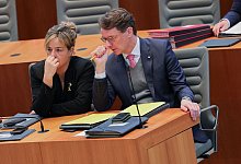 Plenarsitzung Landtag NRW - Rolf Vennenbernd/dpa