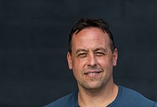 Eishockey-Trainer Marco Sturm - Maximilian Haupt/dpa