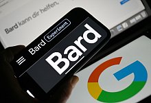 KI-Chatbot Bard - Arne Dedert/dpa