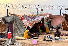 Fl&uuml;chtlinge aus dem Sudan - Eva-Maria Krafczyk/dpa